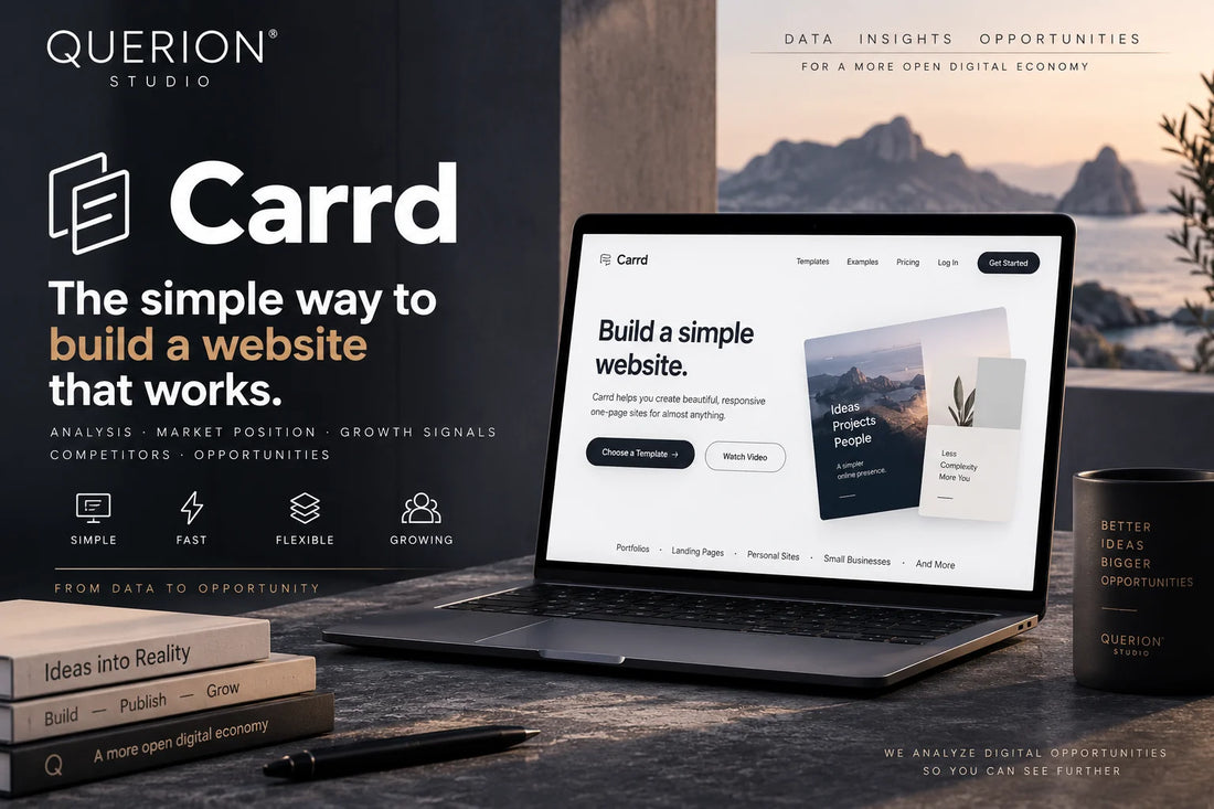 Carrd Analysis: The One-Page Website Builder & Its Market Signal