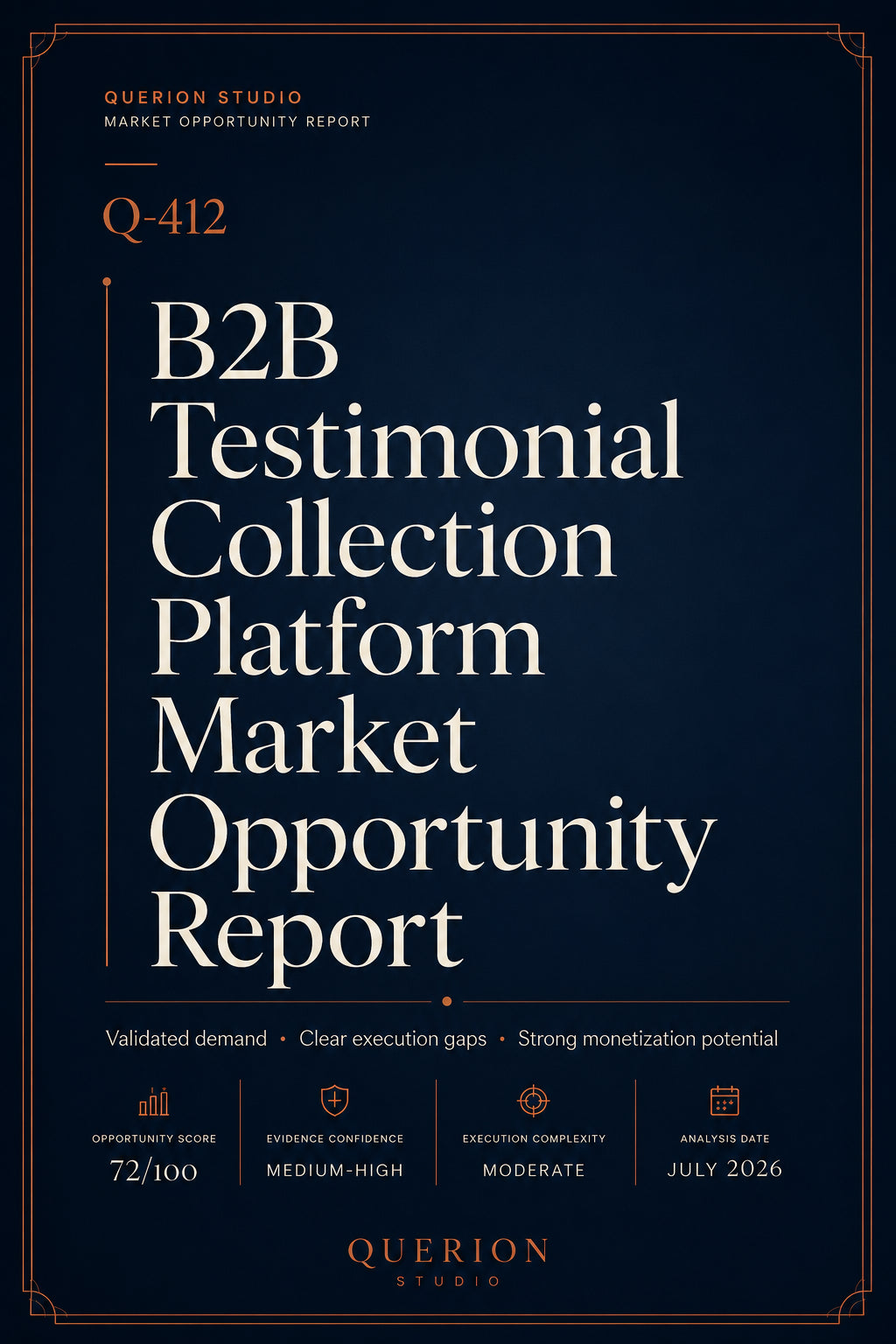 B2B Testimonial Collection Platform Market Opportunity Report