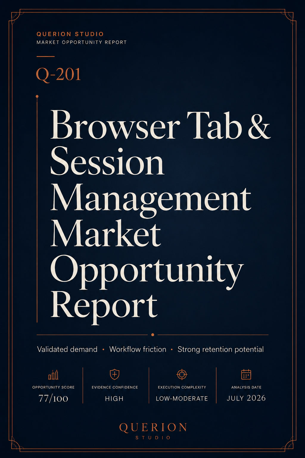 Browser Tab & Session Management Market Opportunity Report
